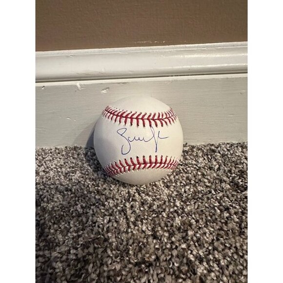 Steve Nash signed autographed OMLB Baseball Phoenix Suns Basketball HOF'er BAS - Picture 1 of 3